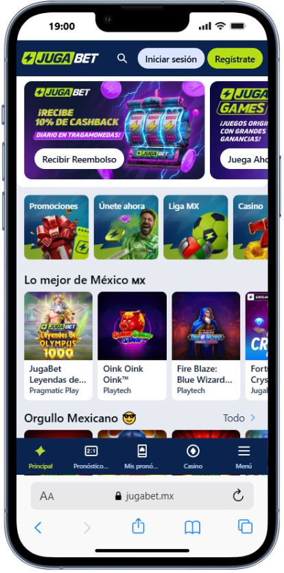 Jugabet M&oacute;vil