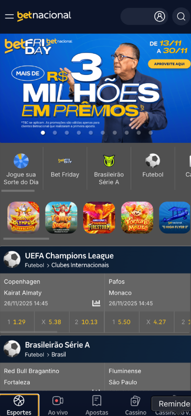 Plataforma da BetNacional